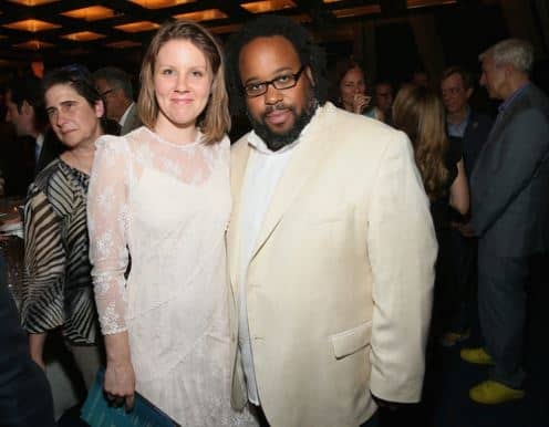 Jacob Ming Trent attending an award show. Is this his girlfriend or wife?